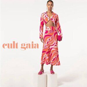 Cult Gaia Skirt and Crop Top Set / SZ. 4 (Pre-loved)